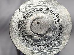 FELLOWSHIP FOUNDRY Crystal And Pewter Grapevine Wine Glass NEAR MINT Set Of 4