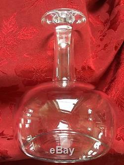 FLAWLESS Exquisite BACCARAT Crystal ORB Wine Liquor DECANTER & STOPPER