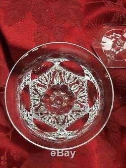 FLAWLESS Stunning BACCARAT France Pair MALMAISON Glass Crystal WINE GOBLET