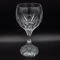 FLEABITES Baccarat Crystal France Massena Claret Wine Glasses Set of 4- 6 3/8 H