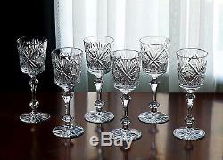FOR GIFT, Wide High quality CRYSTAL wine glasses, Set of 6, for red wine
