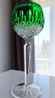 FREE SHIPPING 4 WATERFORD CRYSTAL CLARENDON Wine Goblet Multicolor high-purity