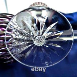 FREE SHIPPING 4 WATERFORD CRYSTAL CLARENDON Wine Goblet Multicolor high-purity