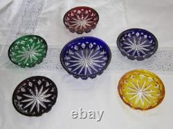 Faberge Imperial Crystal Wine Bottle and Glass Coaster Collection