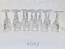 Fabulous Vintage 12 Pieces of 50's Tiffin Barcelona Crystal Cordial Goblet