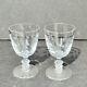 Fostoria Suffolk Crystal Etched Set of 12 Incl Cordial, Champagne, Wine, & Water