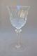 French Antique Saint Louis Cut Crystal Wine Glass Goblet Tommy Pattern