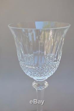 French Antique Saint Louis Cut Crystal Wine Glass Goblet Tommy Pattern