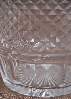 French St Louis Wine Decanter Trianon Cut Glass Crystal Saint Louis Paris