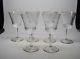 GORGEOUS RARE SET 6 ST. LOUIS FRANCE CRYSTAL CRISTAL APOLLO WINE GLASSES WithGOLD