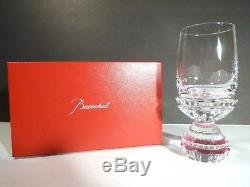 GREAT Baccarat Crystal VARIATION (2013-) Pink Red Wine Glass 6.25 Made France