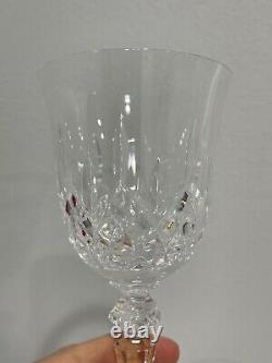 Galway Crystal Longford Pattern Set of 6 White Wine Glasses