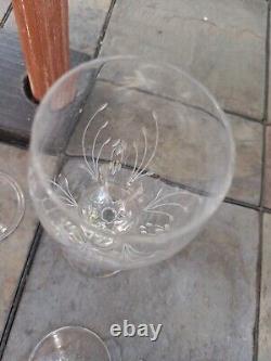 Gorham Crystal Wine Glasses (11) Pattern Jolie