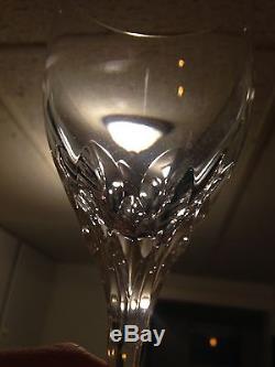 Gorham DIAMOND CLEAR Set Of 10 Wine Glasses pull base GREAT CONDITION