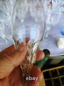 Gorham Lady Anne Crystal 10 of each Wine glasses, Champagne flutes