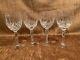 Gorham Lady Anne Crystal Wine Goblets Set of 4NewGorgeous
