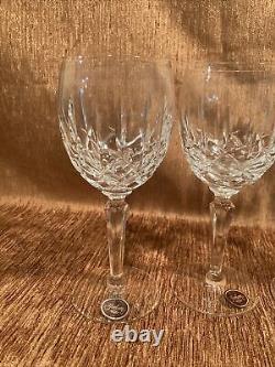 Gorham Lady Anne Crystal Wine Goblets Set of 4NewGorgeous