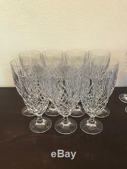 Gotham Lady Anne Crystal Set 12 Wine Glasses 11 Goblets