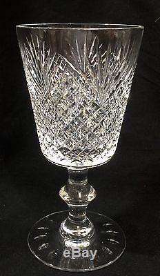 Hawkes Crystal 6 STRAWBERRY, DIAMOND & FAN Water Wine Goblets Glass Set