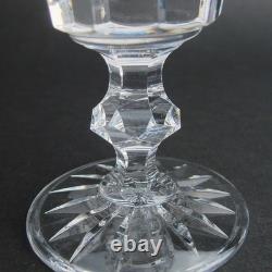 Hibernia by Waterford Cut Crystal 4 3/4 Set of 5 Port Wine Glasses Monogrammed