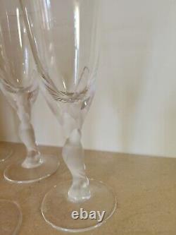 Igor Carl Faberge Kissing Doves Wine Glasses Set Of 6