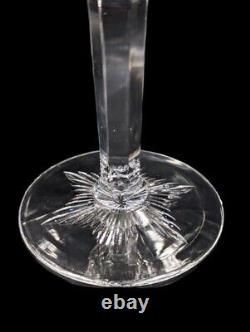 Justin Tharaud Chantilly Crystal Wine Glass Goblet 6 1/4 Glasses only Lot Of 3