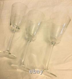 Kate Spade Lenox Larabee Dot Crystal Wine Glasses / Iced Tea / Goblet 9 1/4 (6)