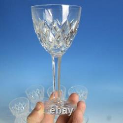 Kosta Boda Crystal Set of 10 Wine Glasses 7 inches
