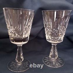 Kylemore by Waterford Crystal Claret Wine -Set of (2) Signed / Vintage