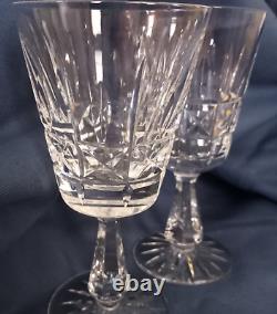 Kylemore by Waterford Crystal Claret Wine -Set of (2) Signed / Vintage