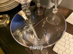 LALIQUE Crystal (1) Rare TOSCA Wine Stem / Glass / Goblet 7.75 MINT Condition