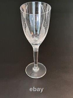LALIQUE Crystal Angel Wing Champagne Glass