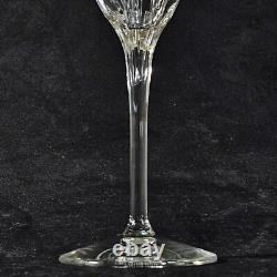 LENOX FIRELIGHT GOLD WINE GLASSES, Cut Lead Crystal, 7 7/8, 6 oz, USA, 4PCS