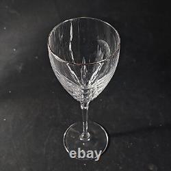 LENOX FIRELIGHT PLATINUM WINE GLASSES, Cut Lead Crystal, 7 7/8, 6 oz, USA, 4PCS