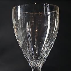 LENOX FIRELIGHT PLATINUM WINE GLASSES, Cut Lead Crystal, 7 7/8, 6 oz, USA, 4PCS