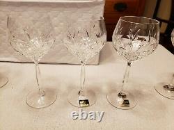 LOT 14 VTG Signed Noritake Wine Glasses Crystal Germany ROTHSCHILD Plus Holder