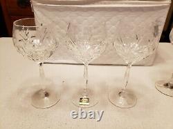 LOT 14 VTG Signed Noritake Wine Glasses Crystal Germany ROTHSCHILD Plus Holder