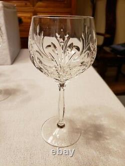 LOT 14 VTG Signed Noritake Wine Glasses Crystal Germany ROTHSCHILD Plus Holder