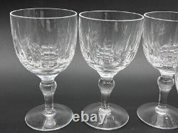 LOT of 19 STUART Hampshire Cut Crystal Claret Port Wine Glasses 4-7/8 5-5/8