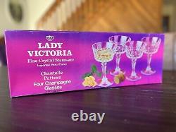 Lady victoria fine crystal stemware