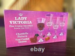 Lady victoria fine crystal stemware