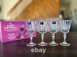 Lady victoria fine crystal stemware