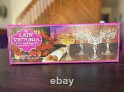 Lady victoria fine crystal stemware