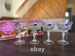 Lady victoria fine crystal stemware