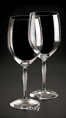 Lalique 100 Points Bordeaux Glass Pair Brand Nib #10332200 Red Wine Save$$ F/sh