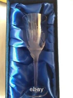 Lalique Angel Tall Stemmed Champagne /wine Glass. Quality Gift /investment