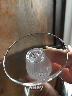 Lalique Crystal- Langeais- Bordeaux wine glass