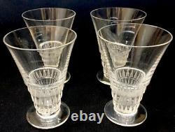 Lalique Four Bourgueil Glasses