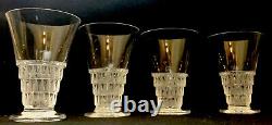 Lalique Four Bourgueil Glasses