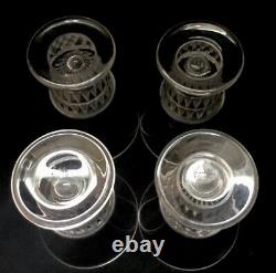 Lalique Four Bourgueil Glasses